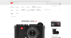 Desktop Screenshot of leicastore.pl